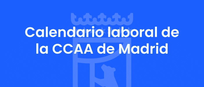 calendario laboral madrid